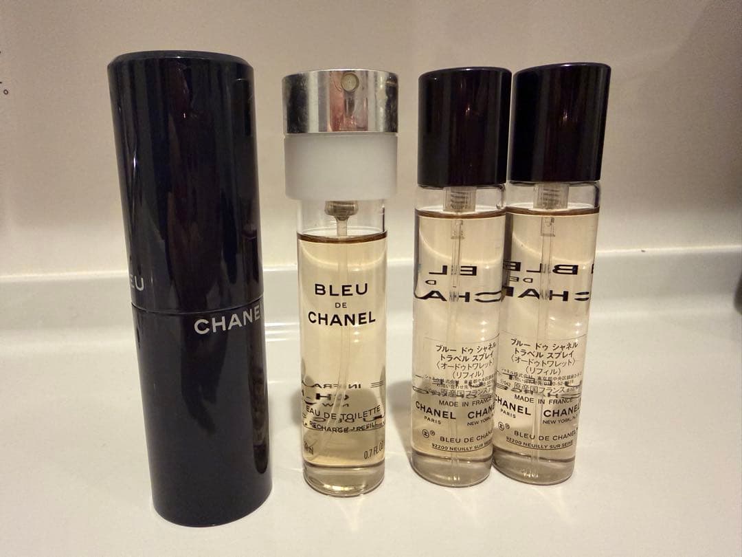 BLEU DE CHANEL オードトワレ 本体＋レフィル2本