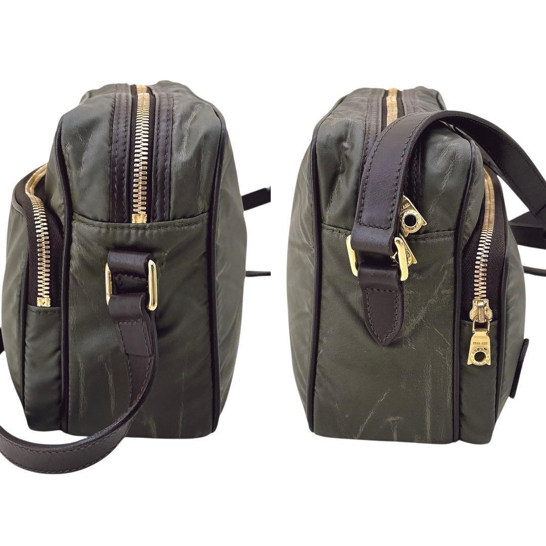 ハンティングワールド/ショルダーバッグ/クロスボディ/サコッシュ/バチュークロス