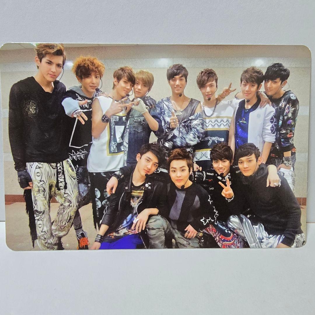 【超貴重】EXO-M MAMA 韓国盤 旧 K・M 集合 オール トレカ付き