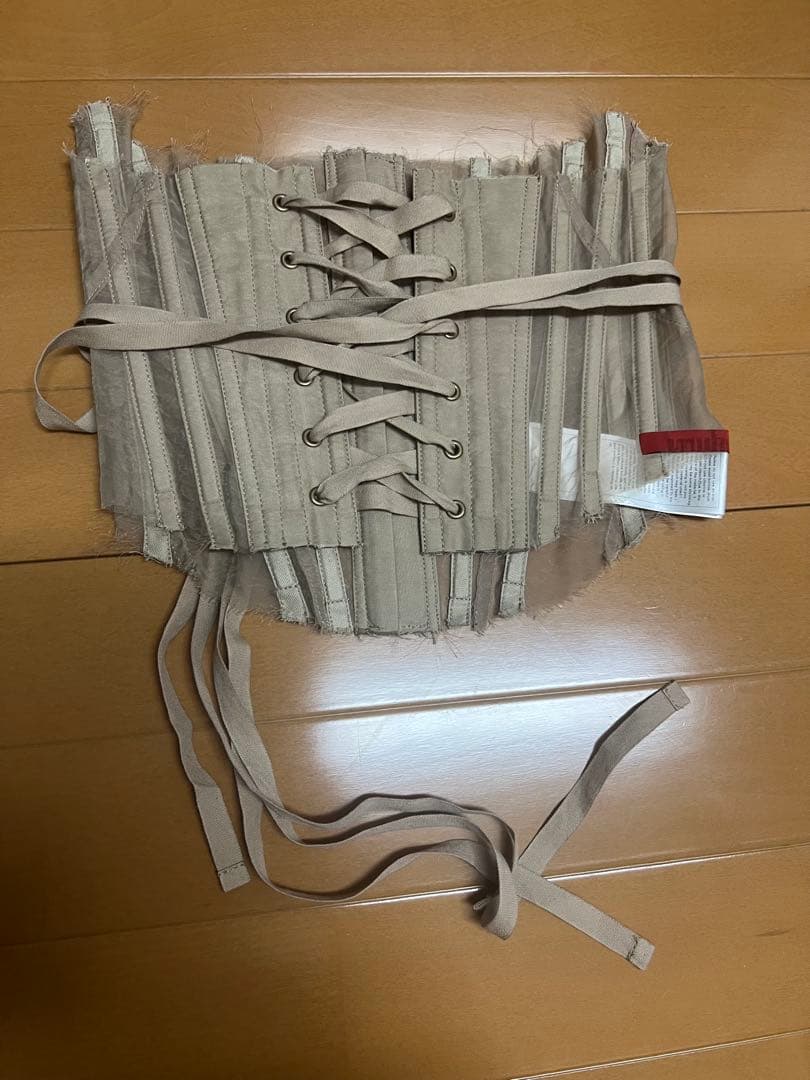 mukcyen 24aw collection コルセット