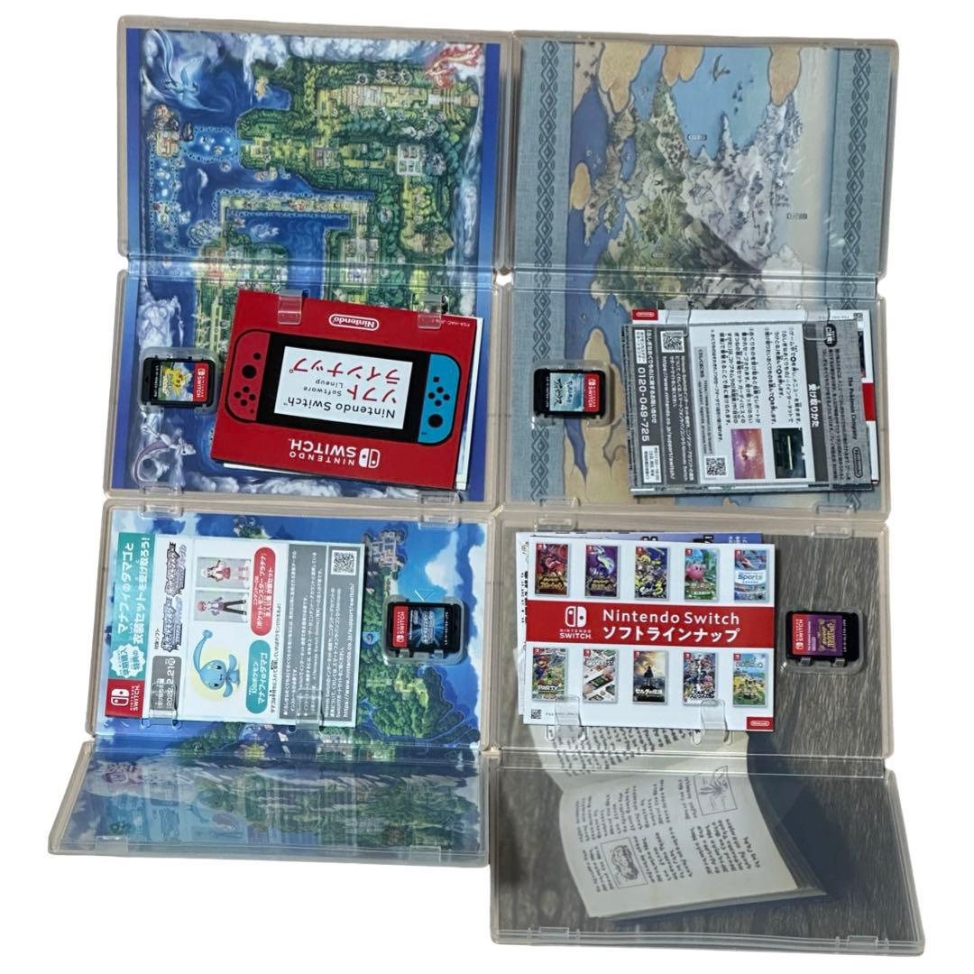 POKEMON 4本セット Nintendo Switch Game