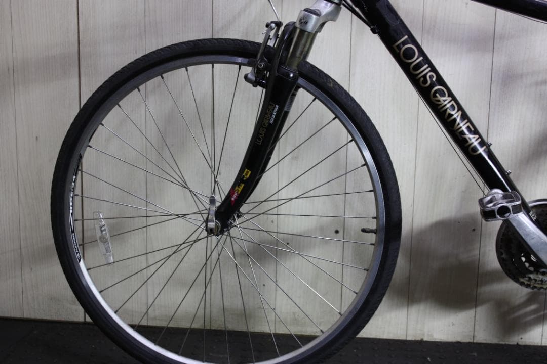 ルイガノ LGS-TR1 700C アルミ シマノ24速 470mm BLACK