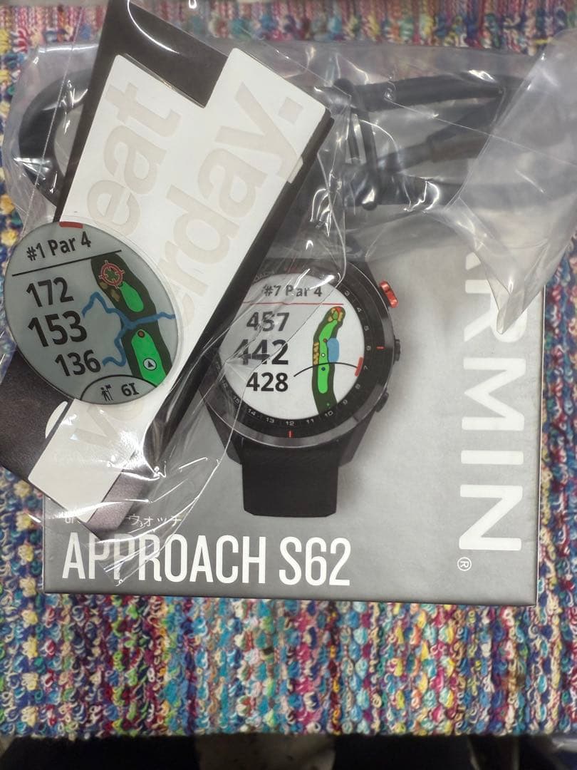 GARMIN Approach S62 ゴルフ GPSウォッチ