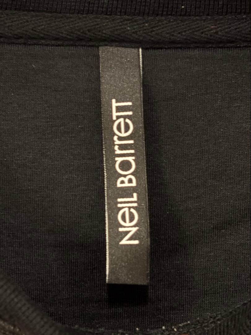 NEIL BARRETT レザー トレーナー