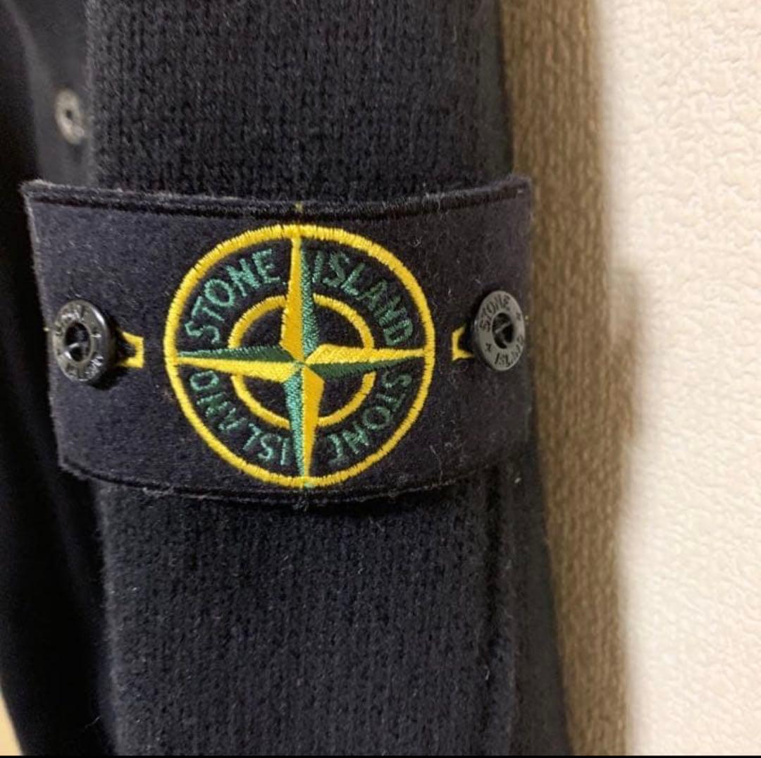 ストーンアイランドスタンドカラーニット