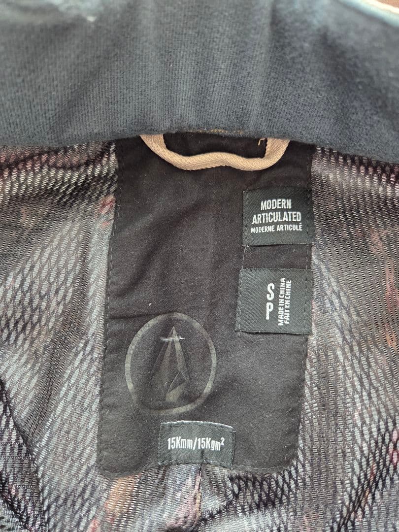 VOLCOM スノーボードウェア上下セット（ZIP TECH）