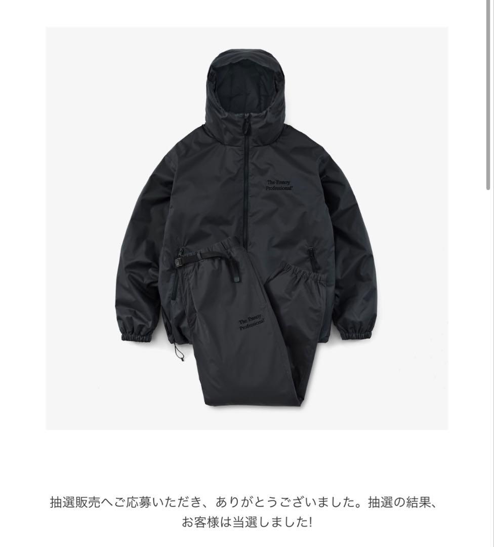 P*g様 美品 ennoy スタイリスト私物 PADDED BLACK M