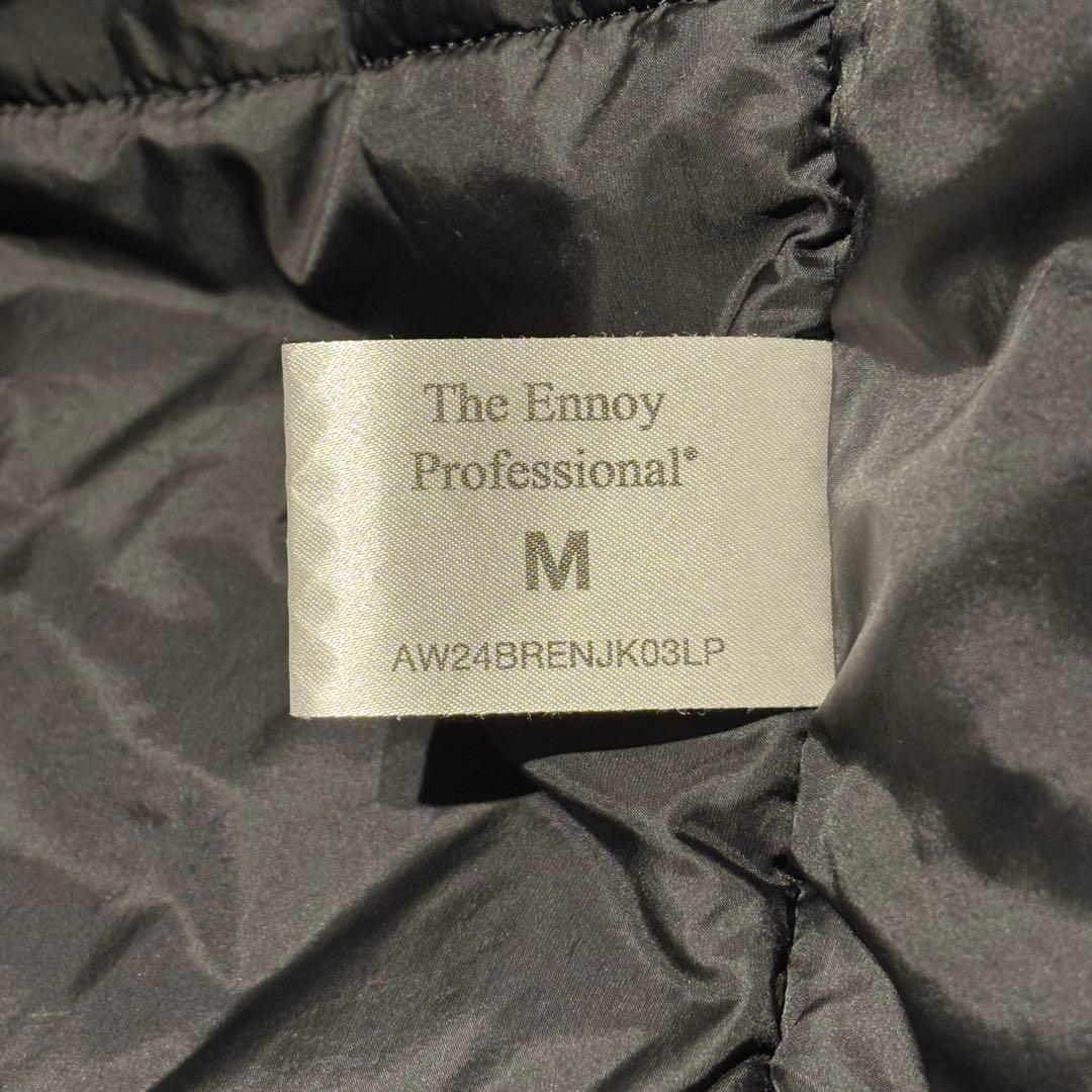 P*g様 美品 ennoy スタイリスト私物 PADDED BLACK M