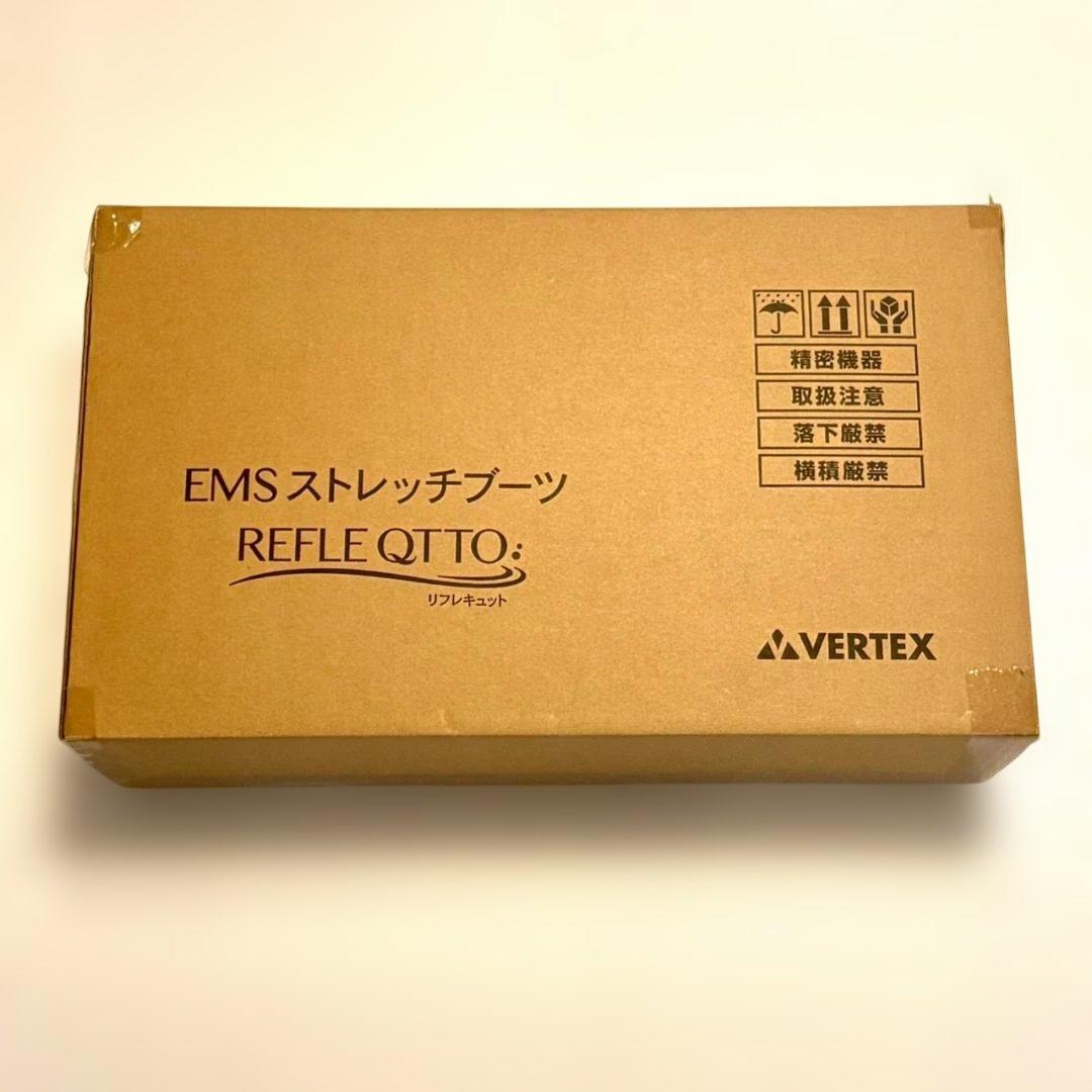 REFLE QTO EMSストレッチブーツ 赤　リフレキュット