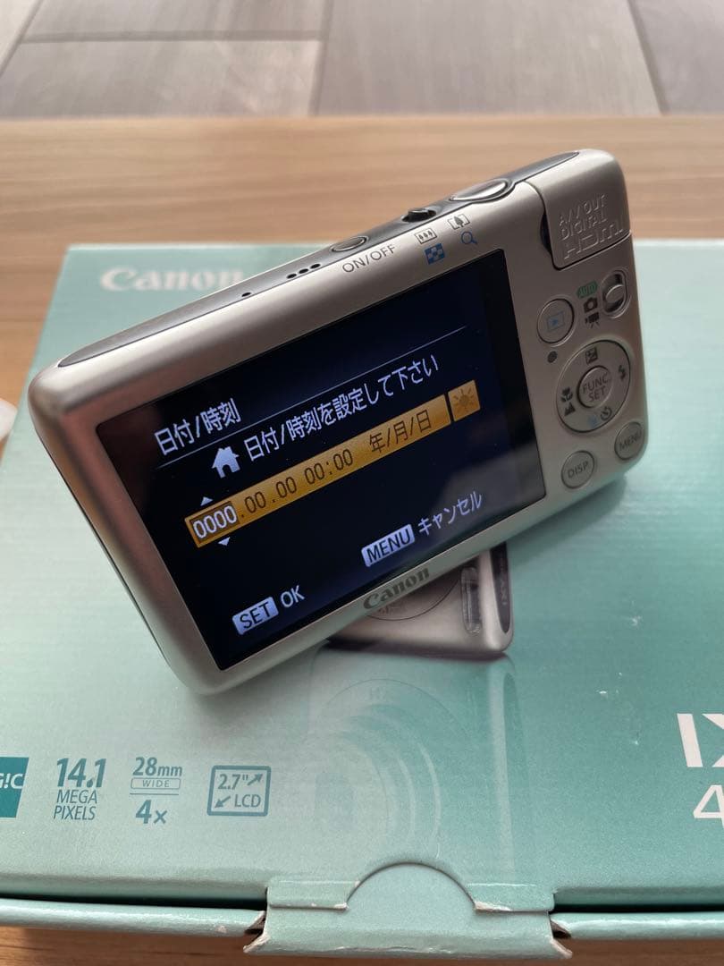 楽一番　【美品】 Canon キャノン デジカメ IXY 400F