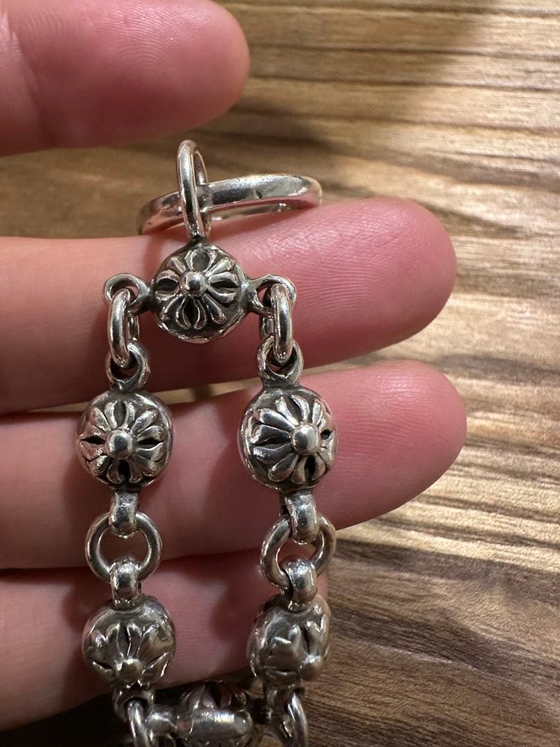 クロムハーツ クロスボール キーチェーン キーホルダー希少 オールド