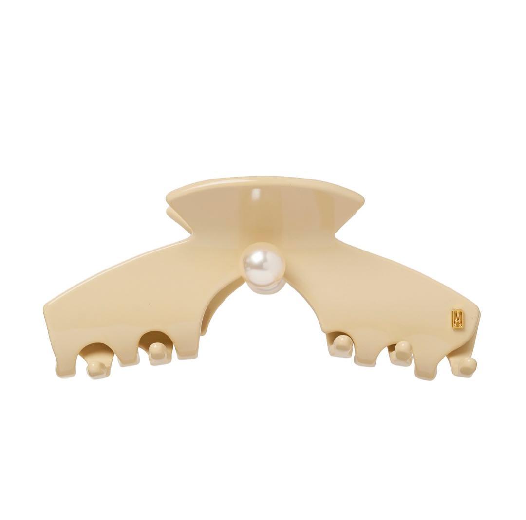 アレクサンドルドゥパリ⭐︎ヘアクリップ⭐︎Lサイズ⭐︎パール