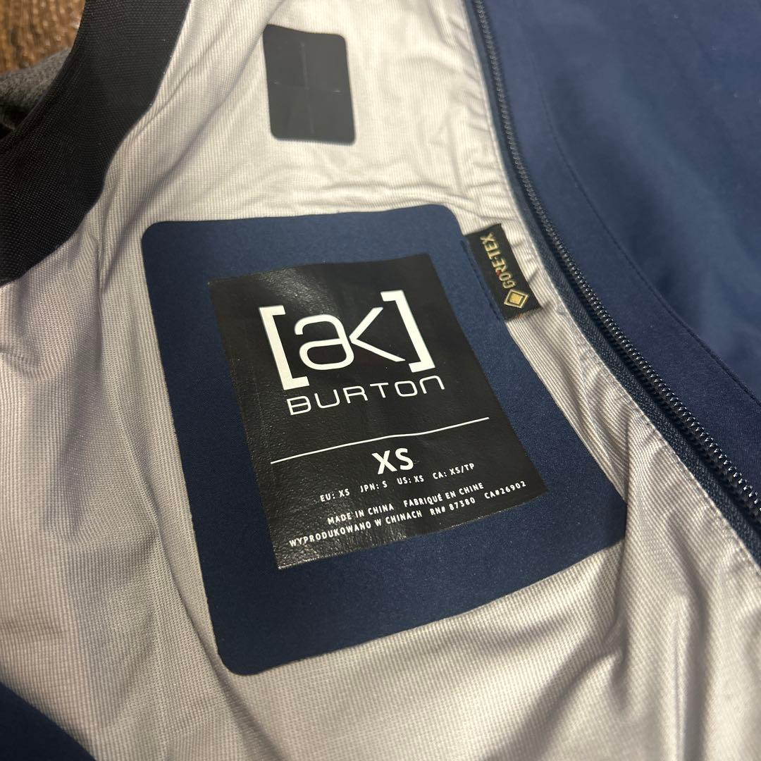 Burton akウェア X S GORE-TEX 3L キミー アノラック