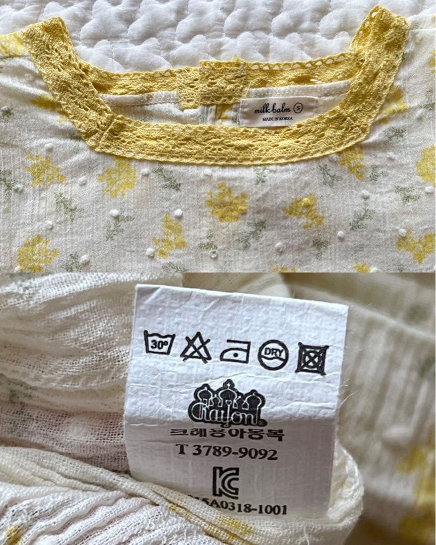 milk balm ロンパース　６着セット　2024SS 半袖　韓国　子供服