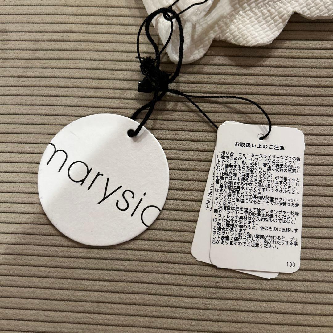 新品未使用タグ付き♡MARYSIA スカラップエッジ バンドゥビキニ XS