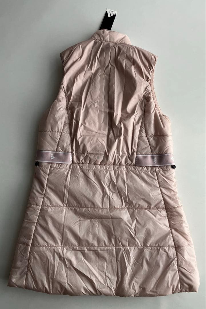 新品. 定価19800円　アディダスゴルフ　中綿ロングベスト　ジレ XL