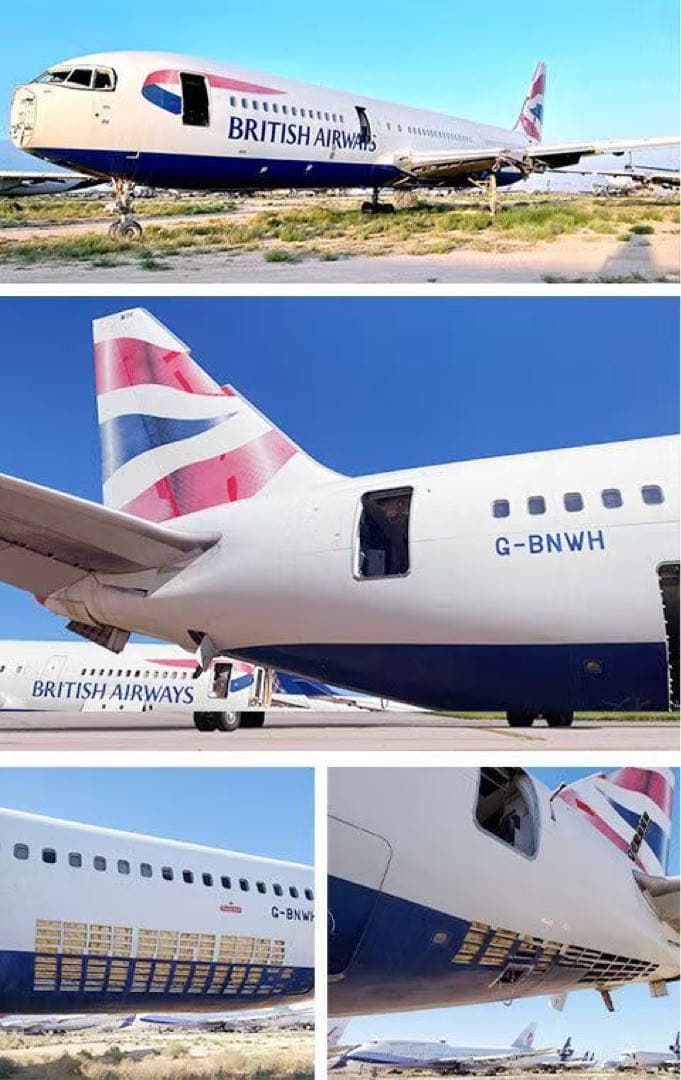 ブリティッシュ・エアウェイズ G-BNWH Planetags