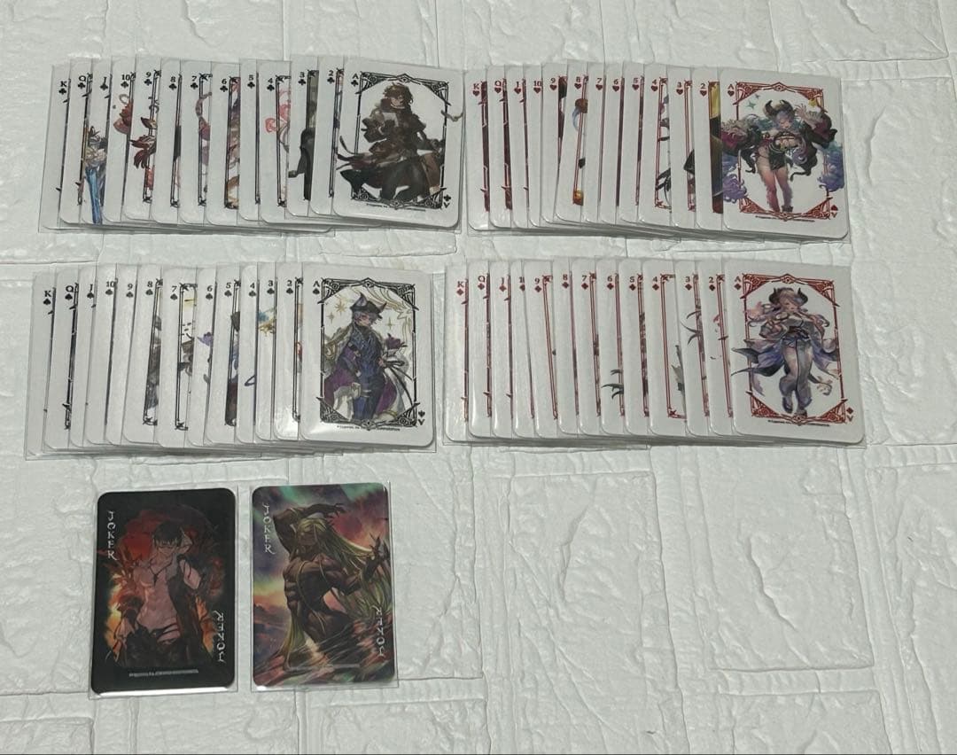 グラブル　グラサイキッチン　特典　トランプ　4周年　コンプ　コンプセット