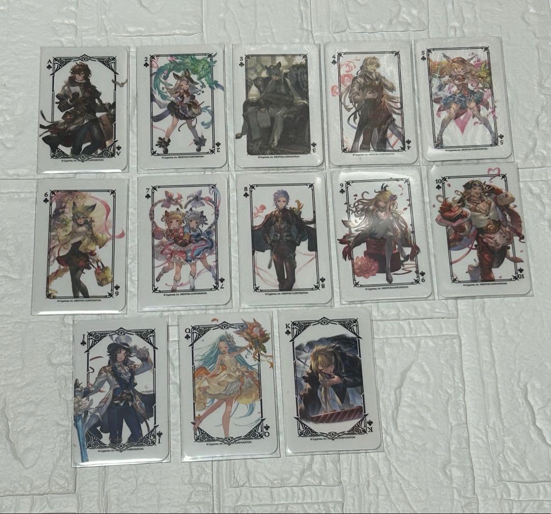 グラブル　グラサイキッチン　特典　トランプ　4周年　コンプ　コンプセット