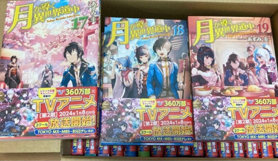 月が導く異世界道中 小説 2-19巻+8.5巻