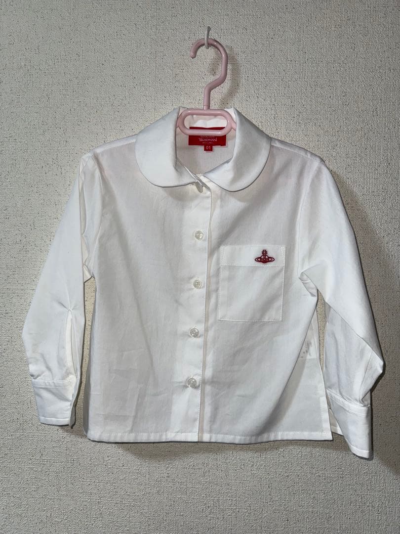 ヴィヴィアン コットンブロード ピーターパンシャツ