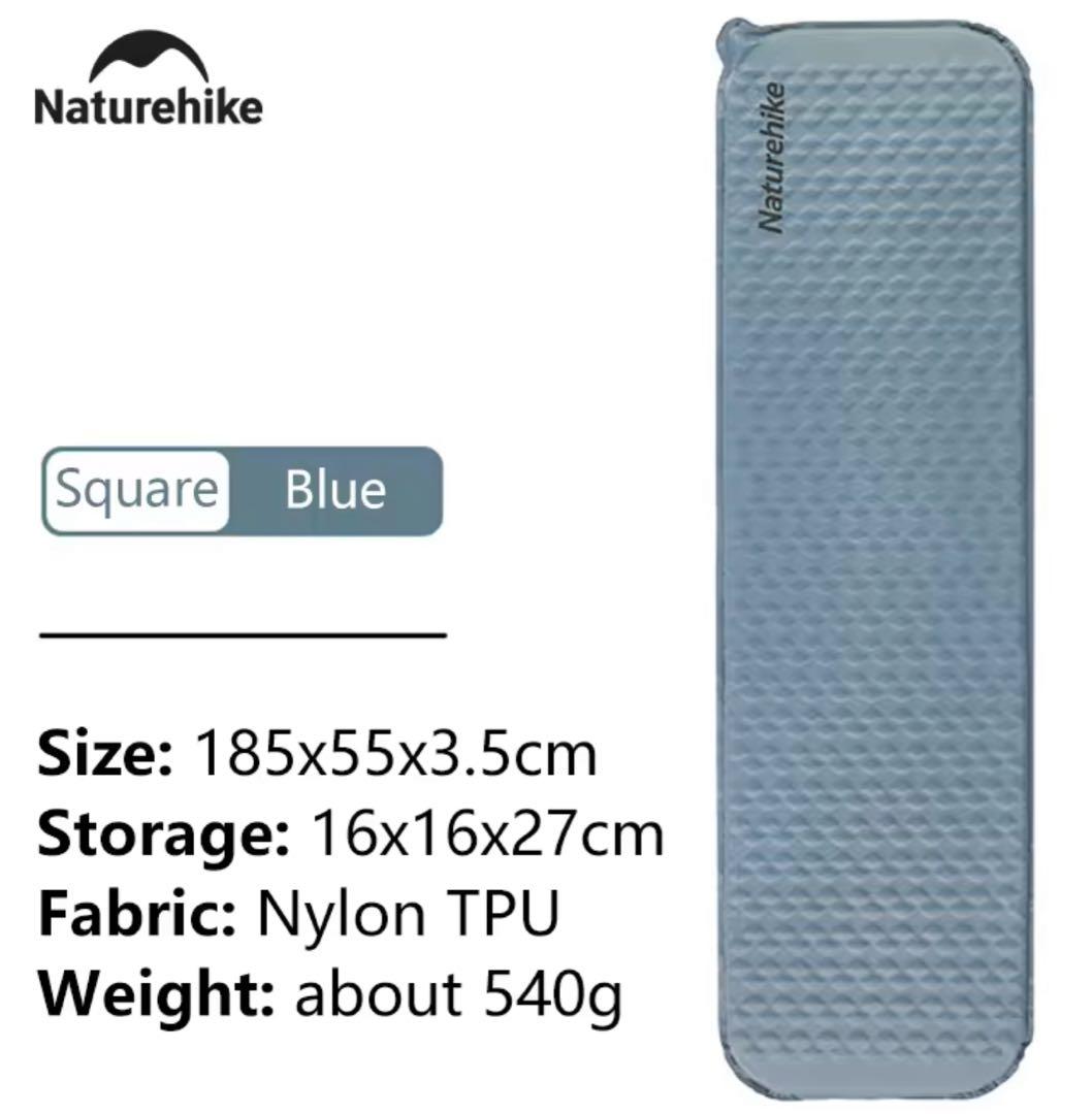 【4点セット】Naturehike エアーマット2個　超軽量　エア枕2個