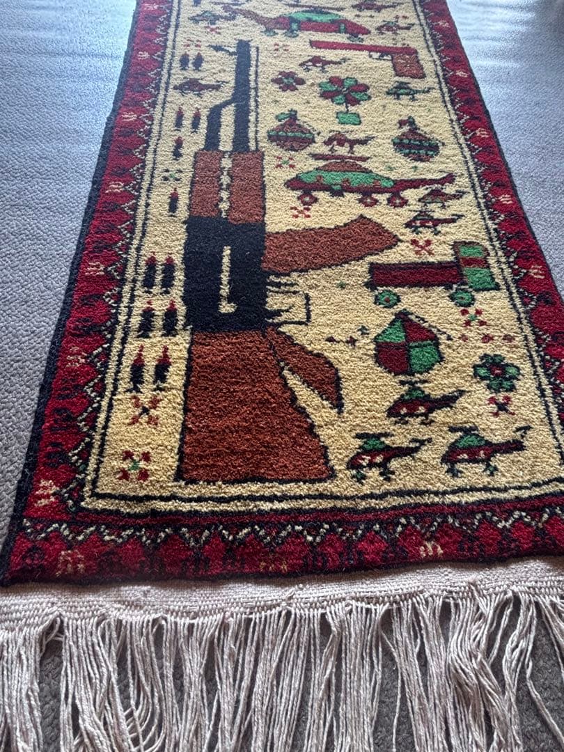 アフガン　ウォーラグ　トライバルラグ　バルーチ