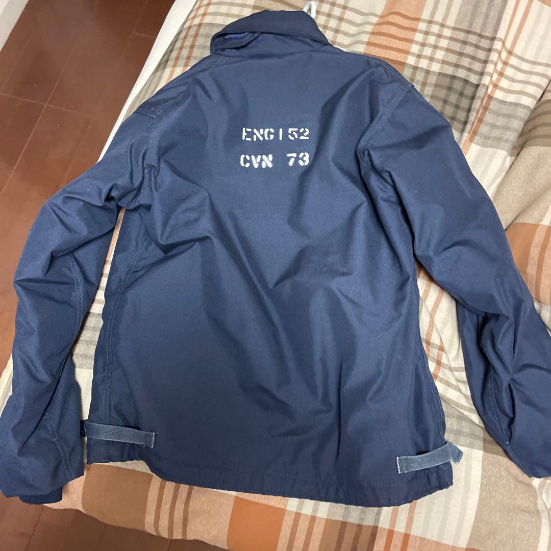 US NAVY アラミドデッキジャケット 初期 米軍実物 38-40サイズ