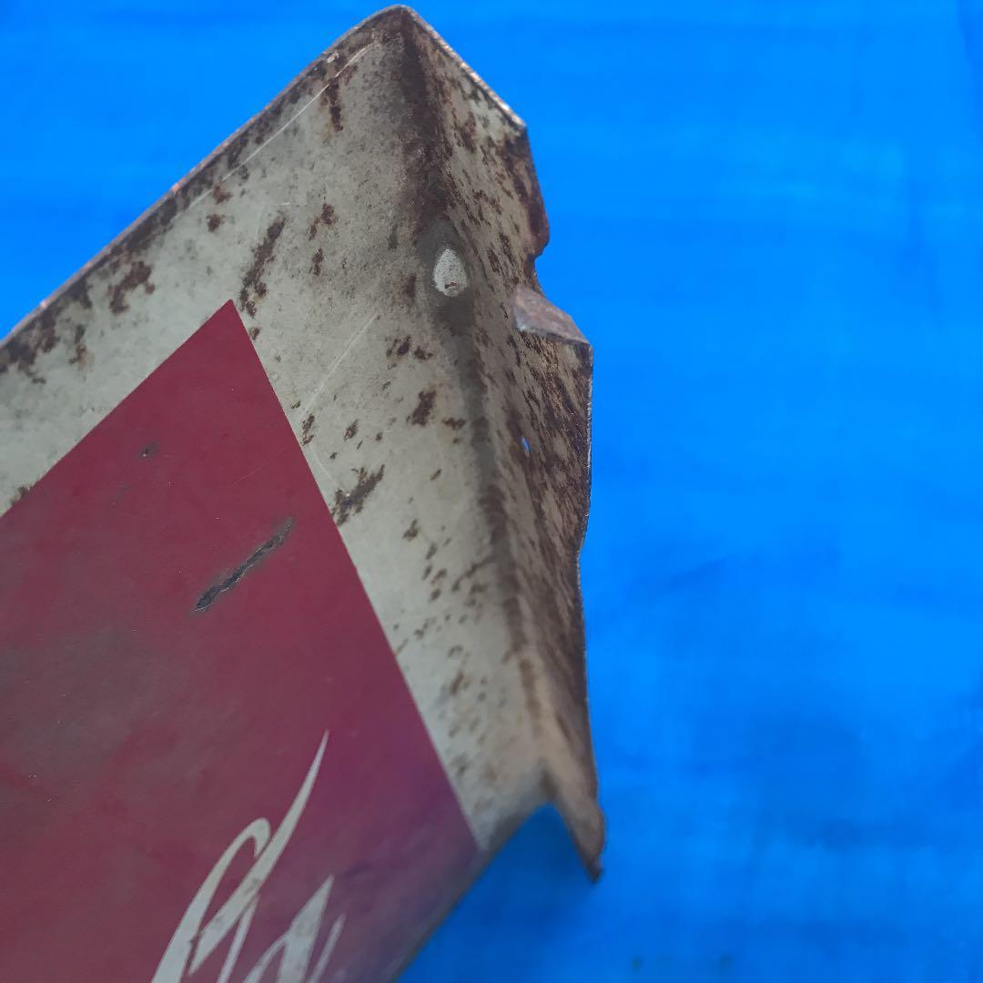 コカコーラ 両面ブリキ看板 昭和レトロ ノベルティー アンティーク