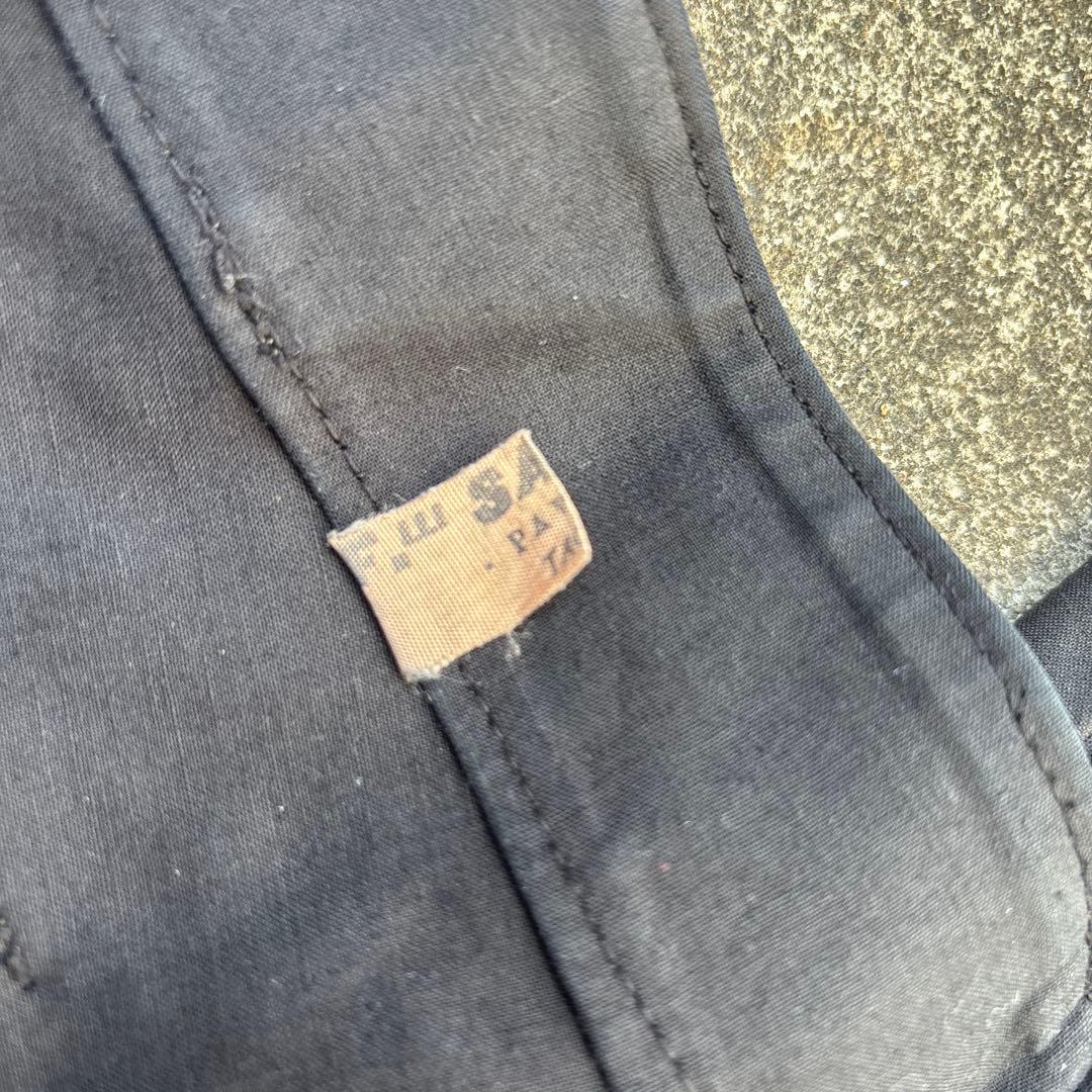 太*郎様 50s イタリア軍　モーターサイクルパンツ　後染め　ブラック　ビンテー