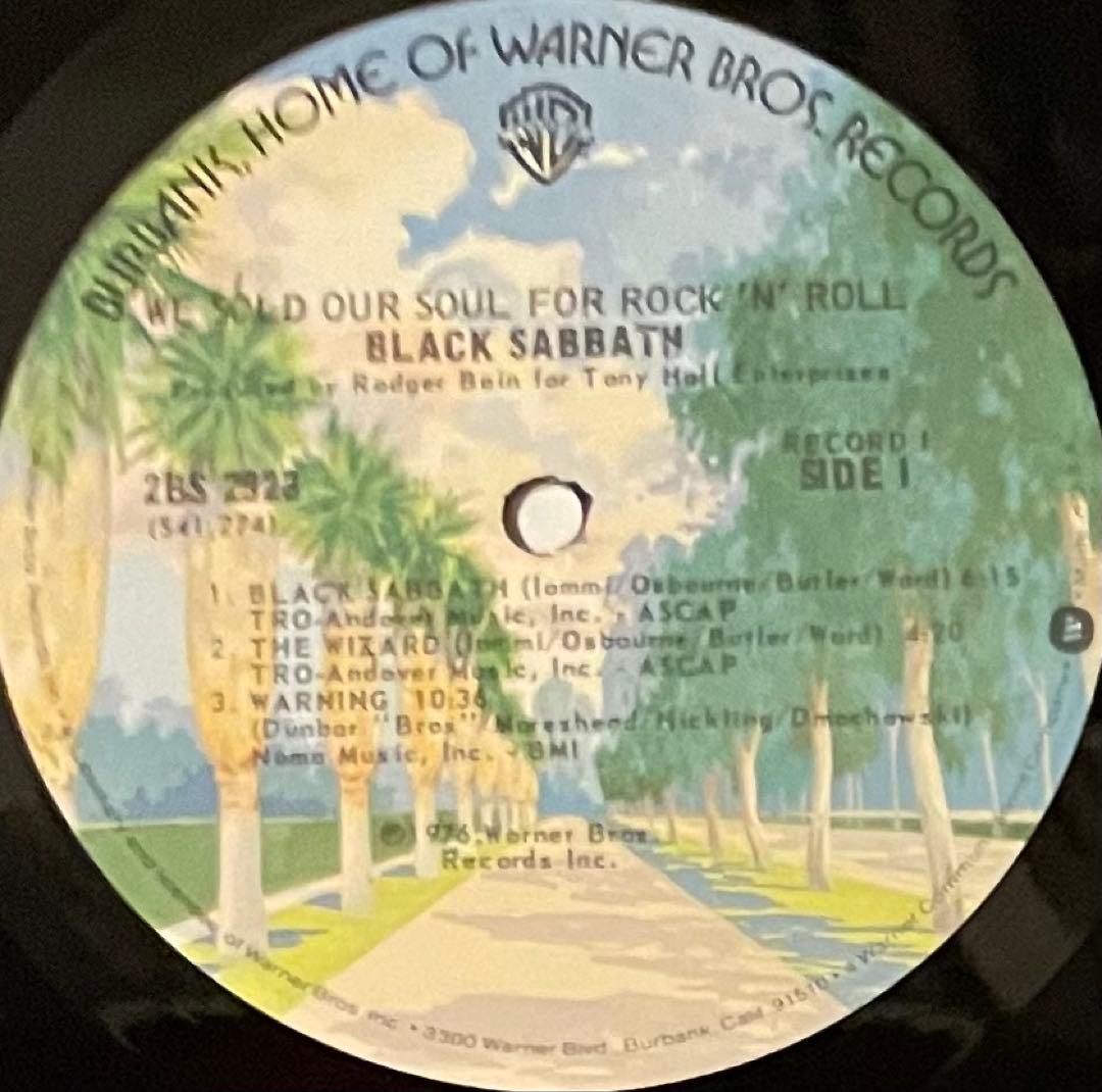 USオリジナル　ブラック・サバス　We Sold Our Soul for‥