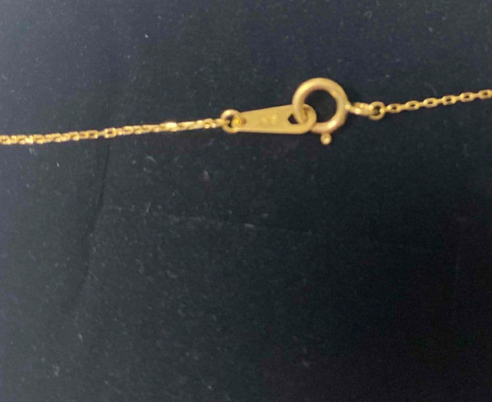 a*︎様 k18ダイヤネックレス