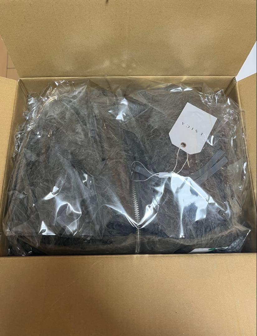 esica ファーミックスシープファースタンドブルゾン/新品未使用