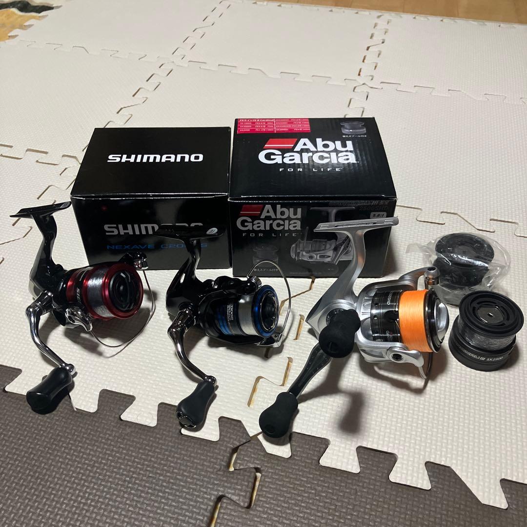 スピニングリールセット