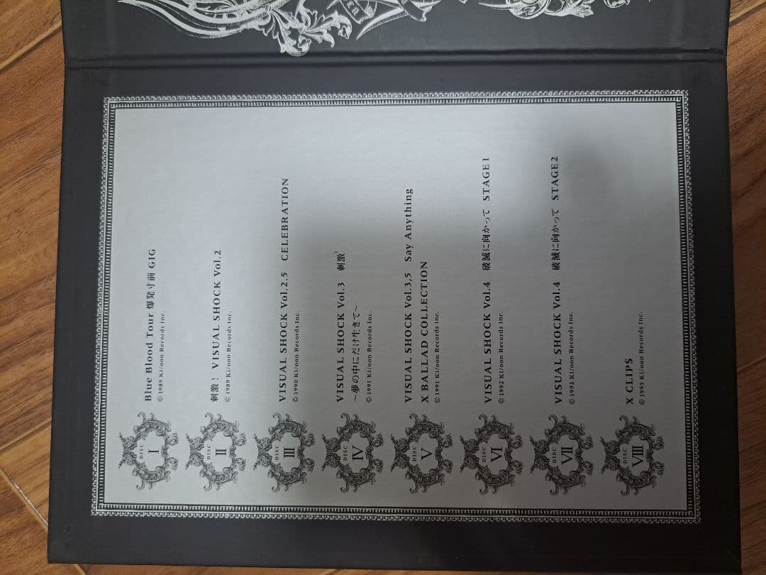 XJAPAN♡VISUAL　SHOCK　DVDBOX♡