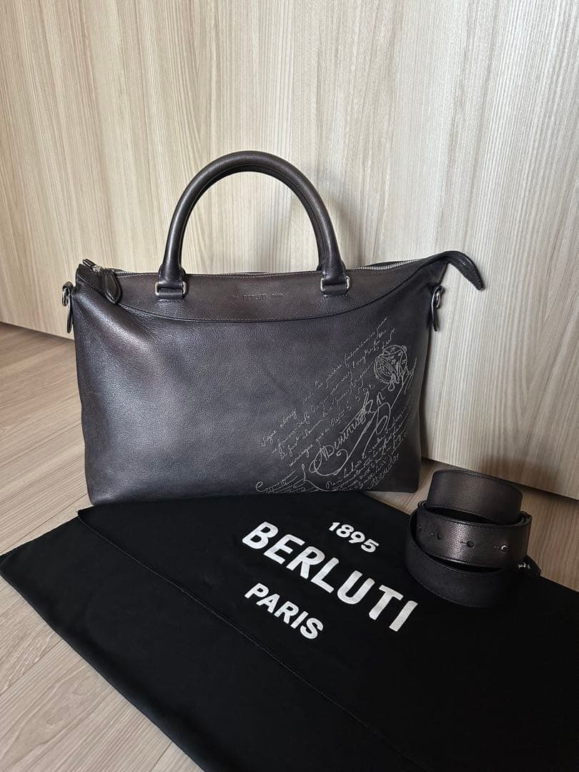 K*様 特注70万 ベルルッティ レイトアワー スクリットソフトレザー ショルダ