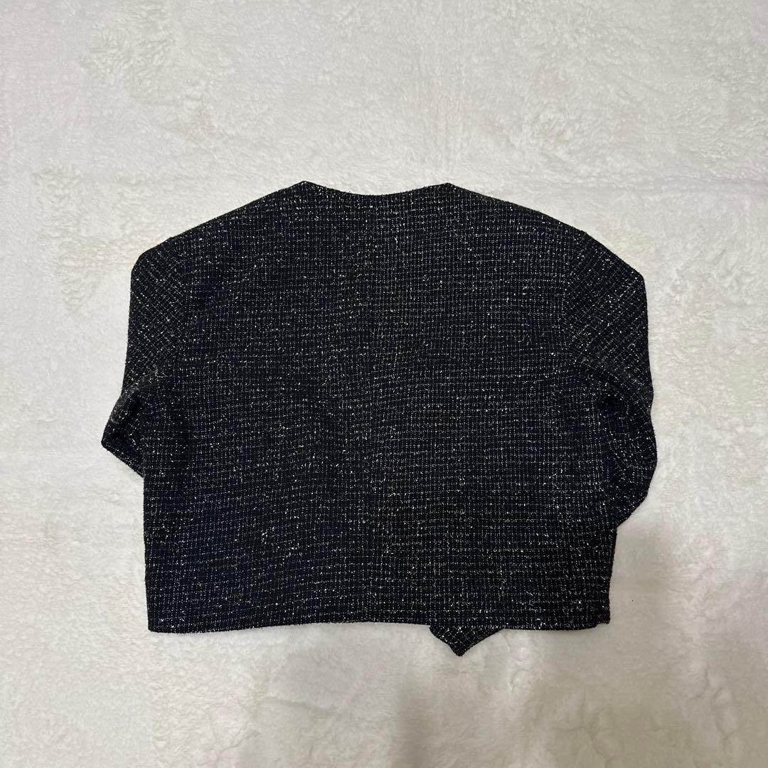 【ALUDE SELECT】 ノーカラージャケット alude otte 秋冬物