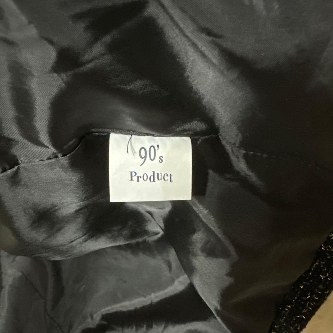 【ALUDE SELECT】 ノーカラージャケット alude otte 秋冬物