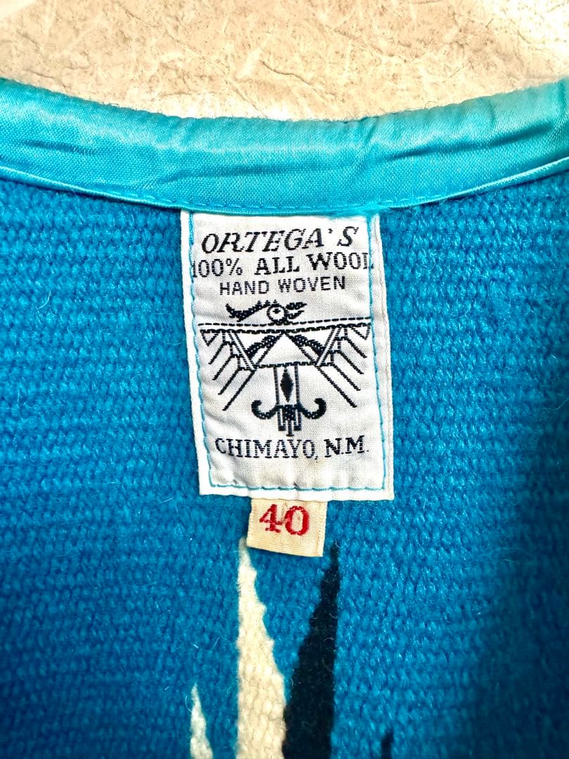 ORTEGA'S ウールベスト 40 オルテガ　チマヨベスト