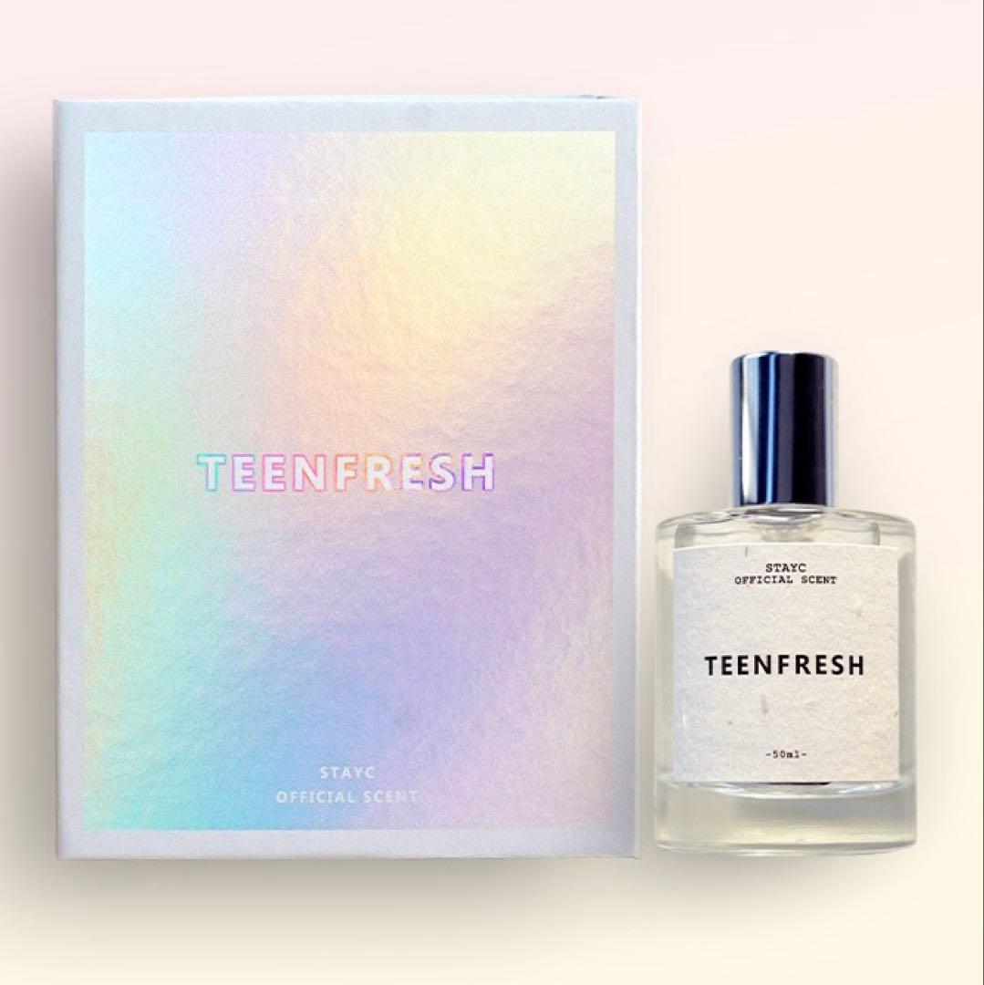 完売品 STAYC香水 OFFICIAL SCENT TEENFRESH トレカ