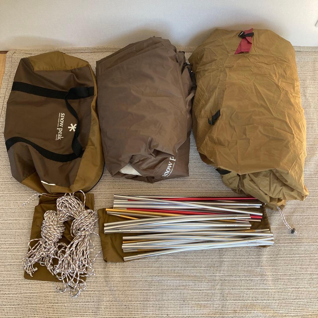 ヴォールト　スノーピーク　テント　ドーム型