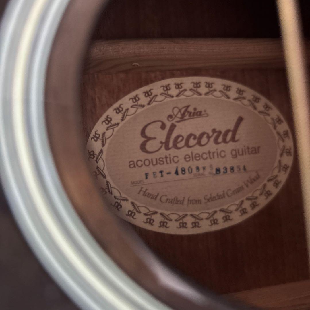 【弦高調整・メンテナンス済み‼️】 アコースティックギター アリア ／ エレアコ