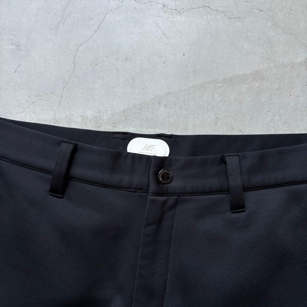 NEW BALANCE GOLF 裏起毛ストレッチパンツ 裾ドローコード ロゴ