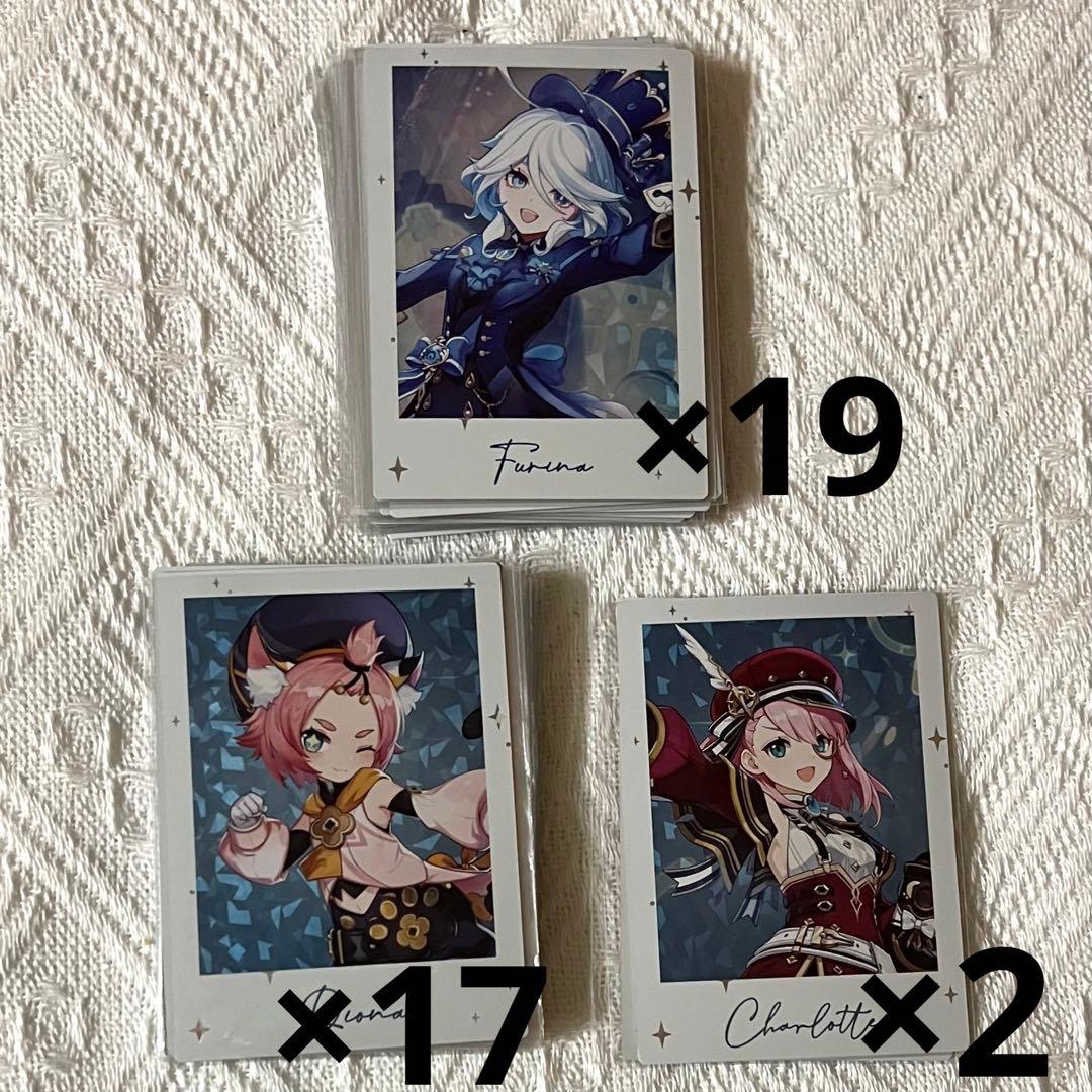 原神 フリーナ シャルロット ディオナ fesチェキ