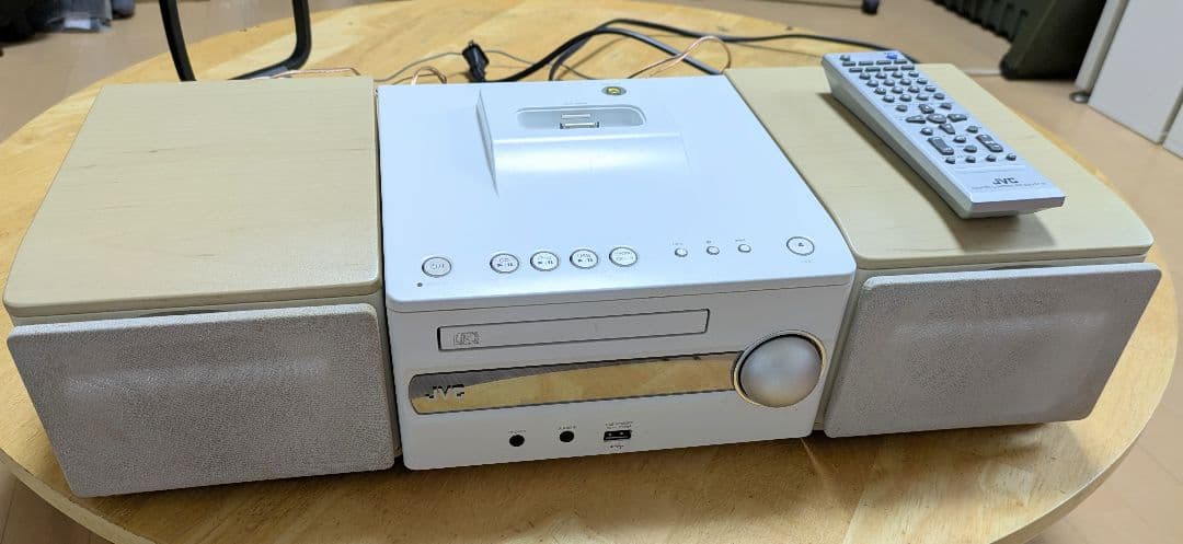 JVC ミニコンポ USBポート付き