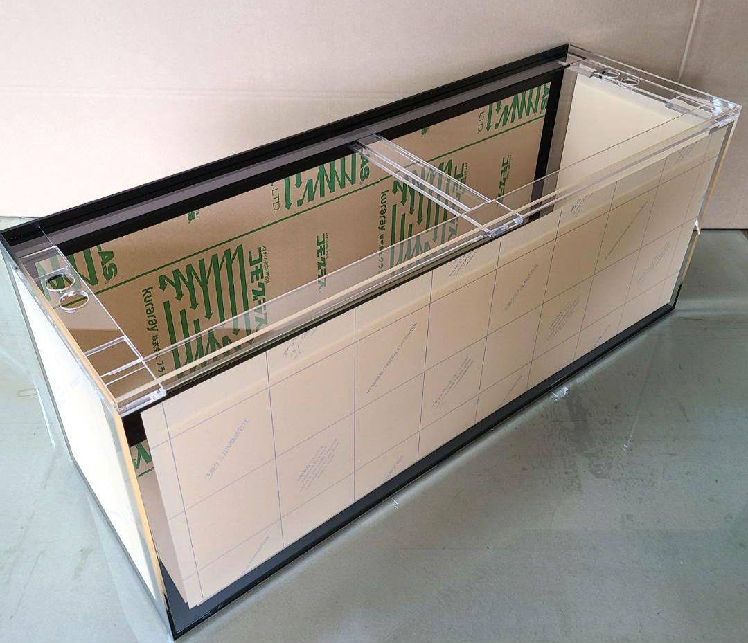 アクリル水槽　900×300×360　マット仕様（塩ビ蓋付き）