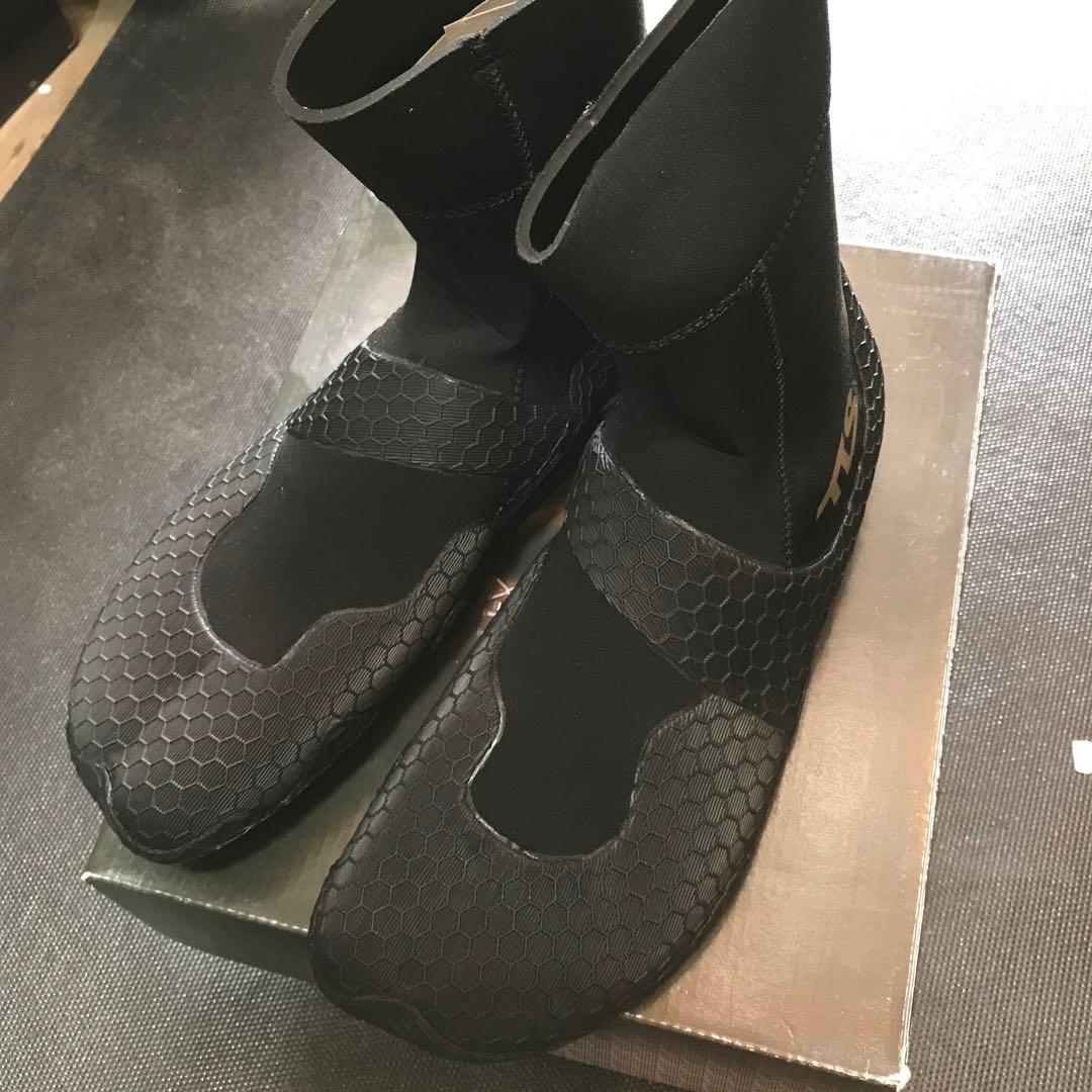 TLS ツールス　サーフブーツ ブラック　28cm3mm箱なし発送定価10500