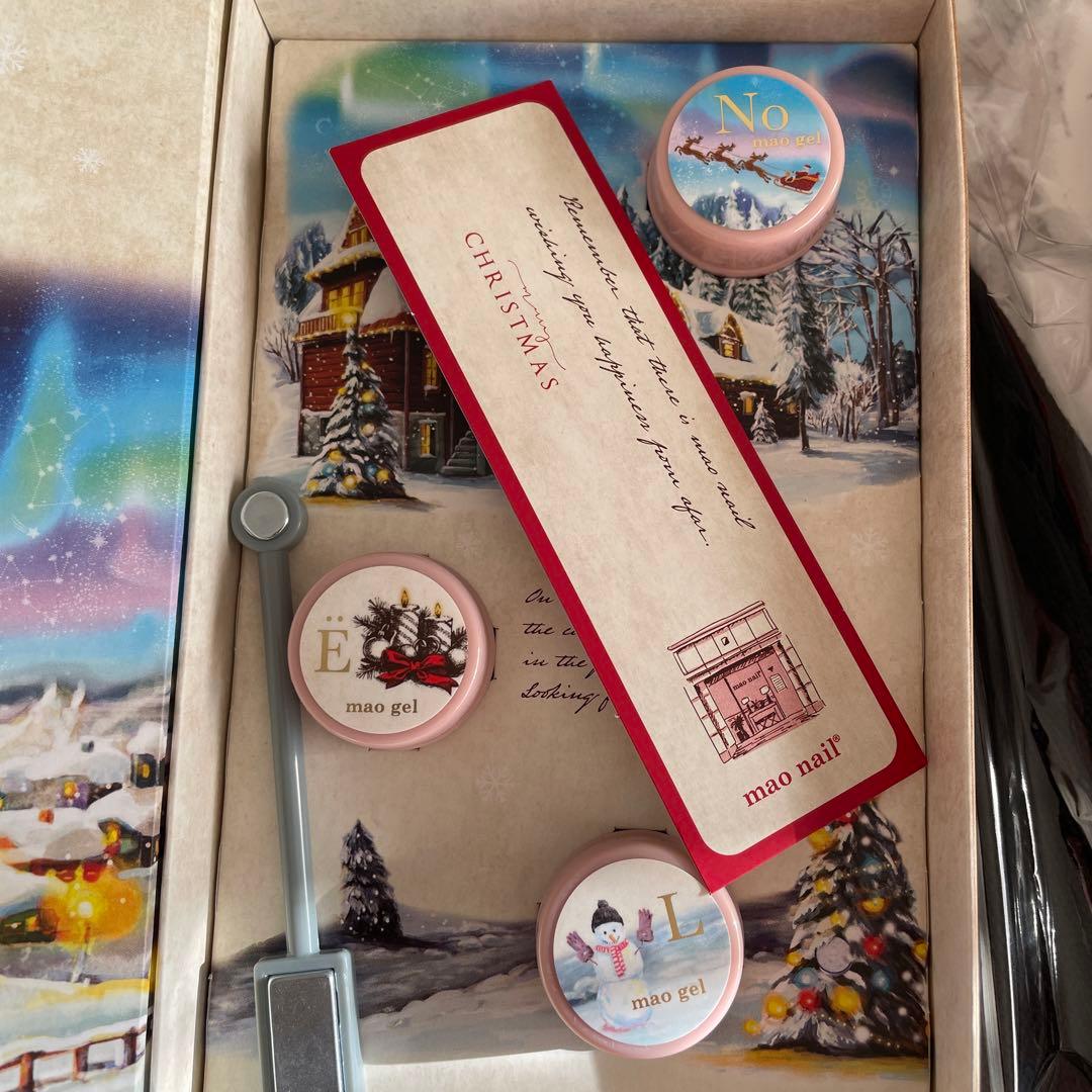新品未開封　マオジェルMaonail クリスマスコレクション