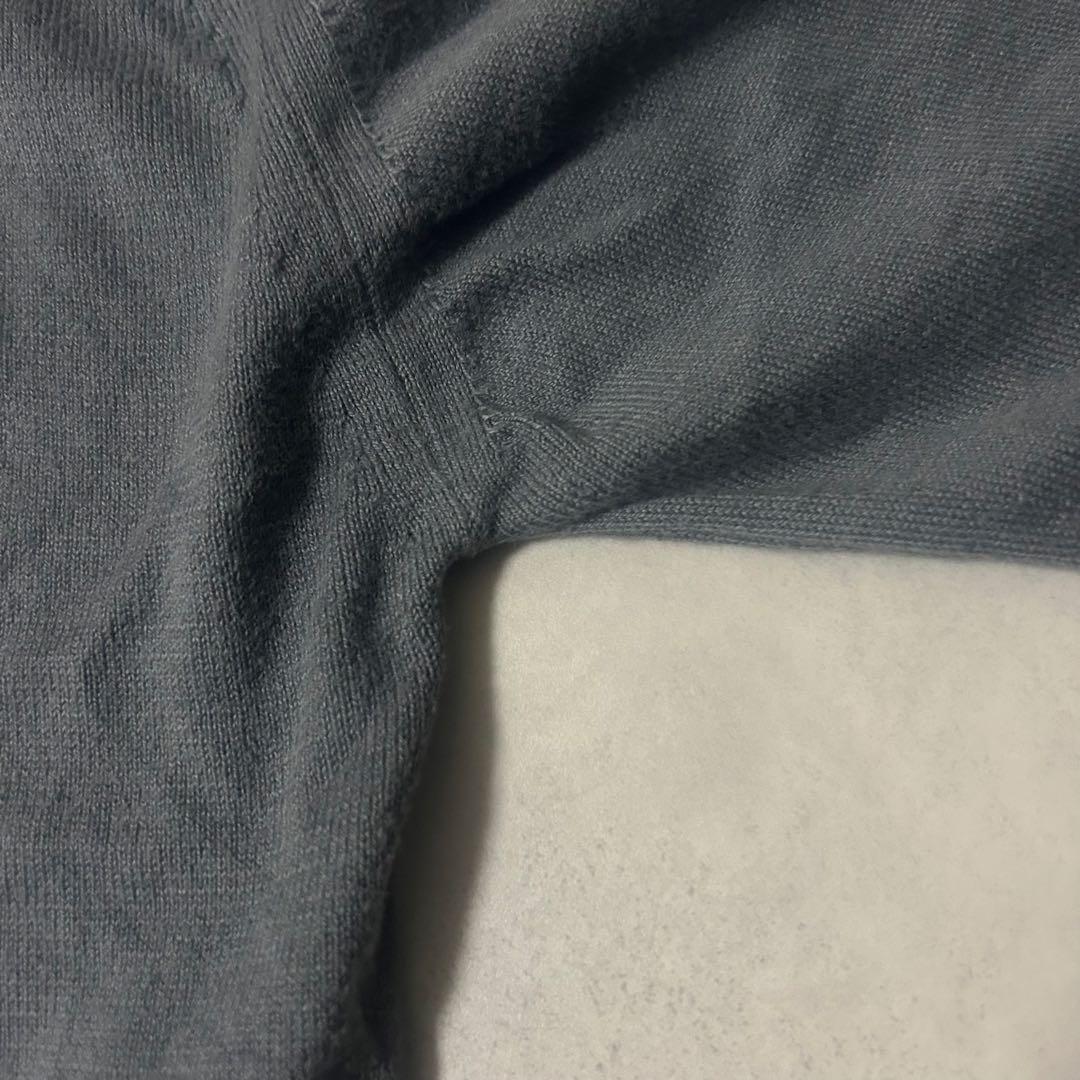 ジョンスメドレー ニット シーアイランドコットン クルーネック 現行タグ グレー