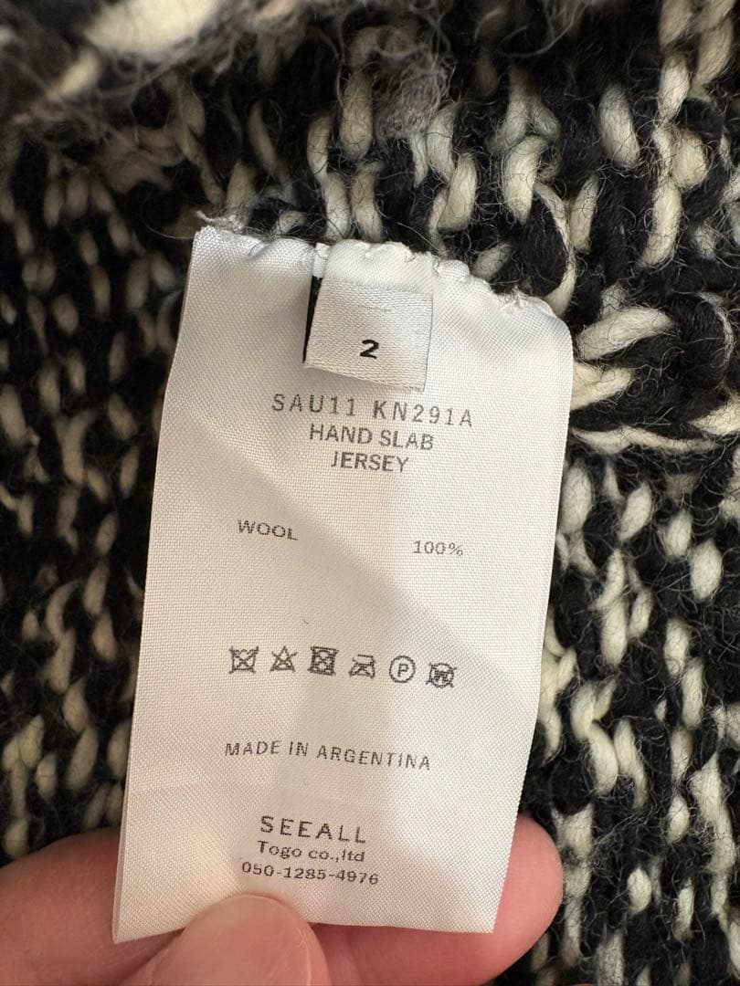 SEEALL オーバーサイズニット